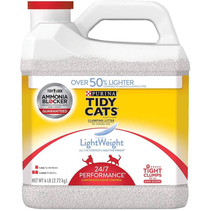 Tidy Cats Clumping Cat Litter - Lightweight Performance, 2.72 kg