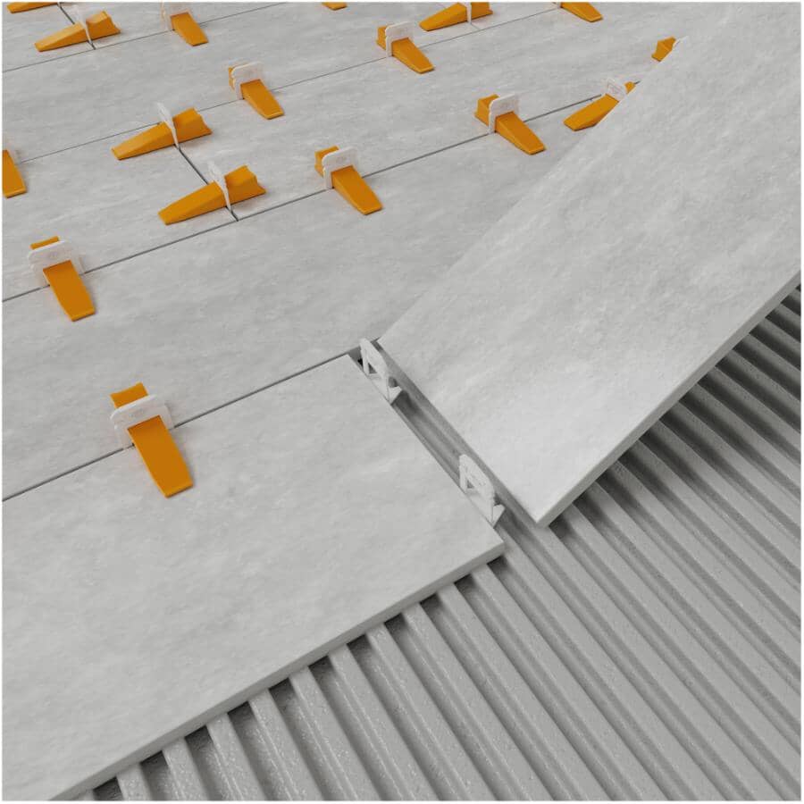 1/16" Xtreme Tile Leveling Clips - 100 Pack