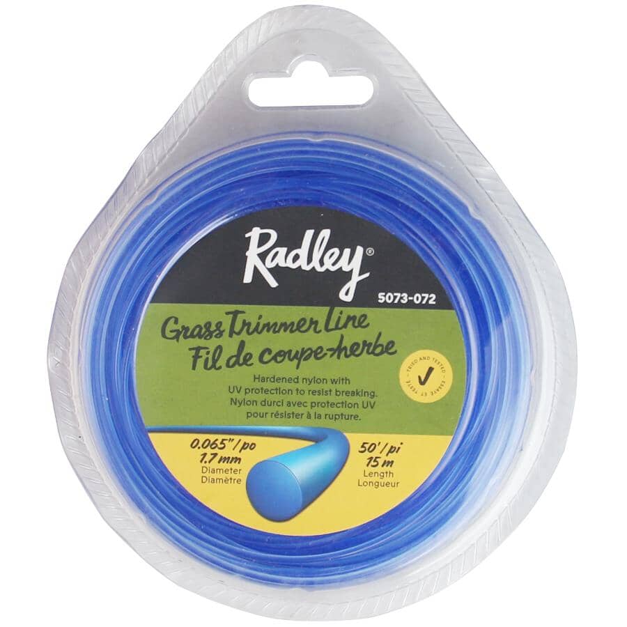 0.065" x 50' Round Grass Trimmer Line