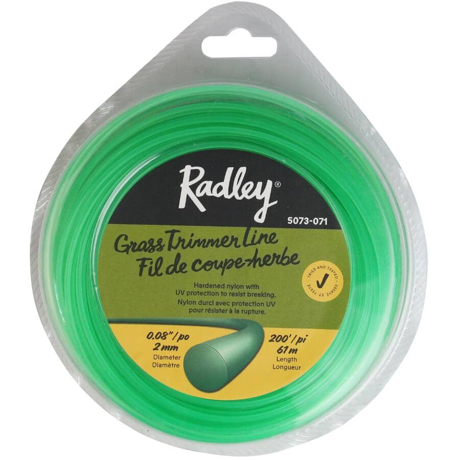 .080" x 200' Round Grass Trimmer Line