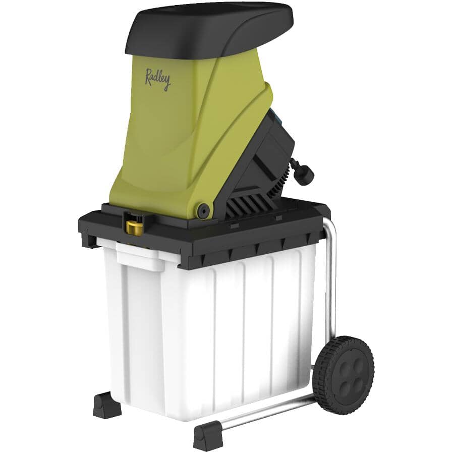 15 Amp Electric Wood Chipper/Shredder - with 45L Collect Bag