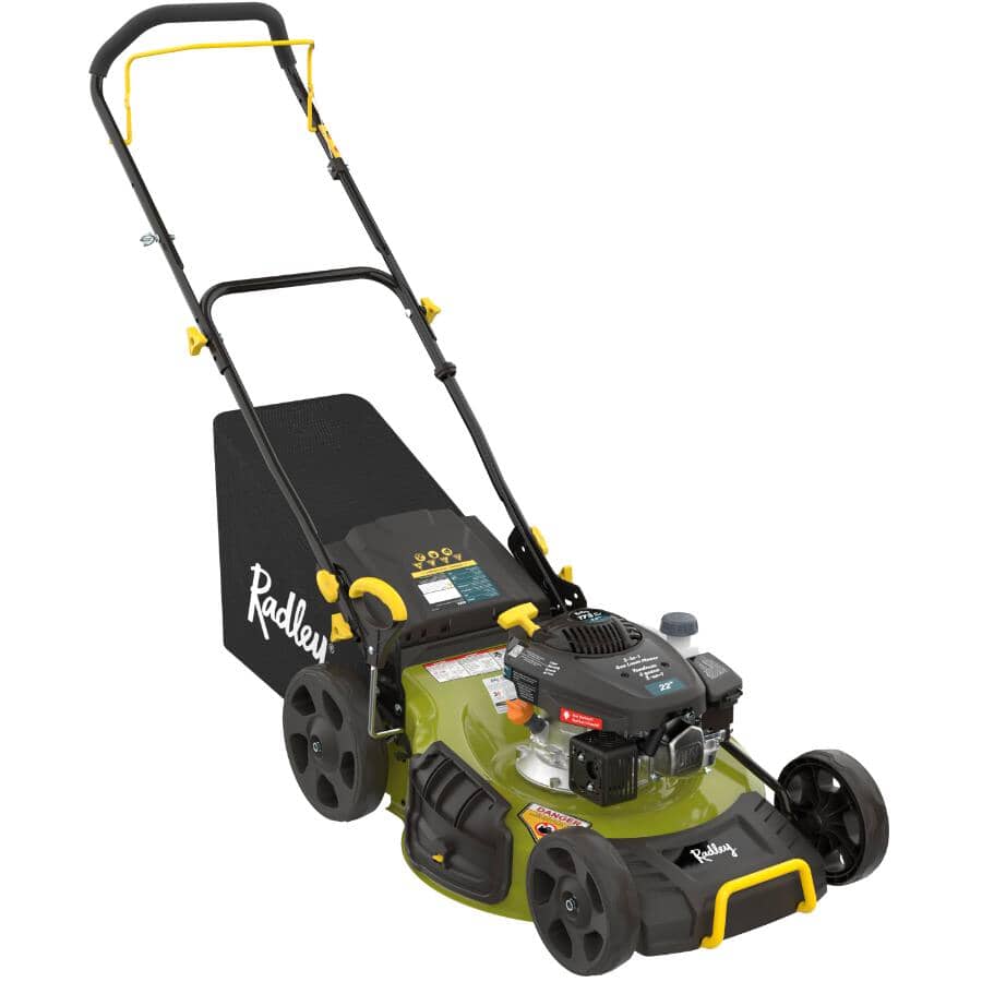 173cc 3-in-1 Gas Lawn Mower - 22"