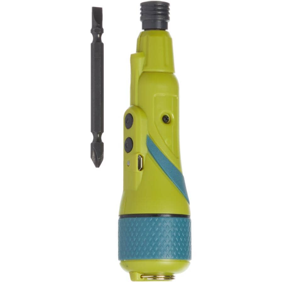 4V Lithium Ion Cordless Screwdriver Kit