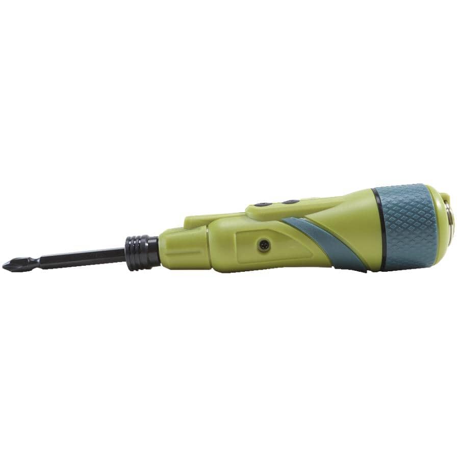 4V Lithium Ion Cordless Screwdriver Kit
