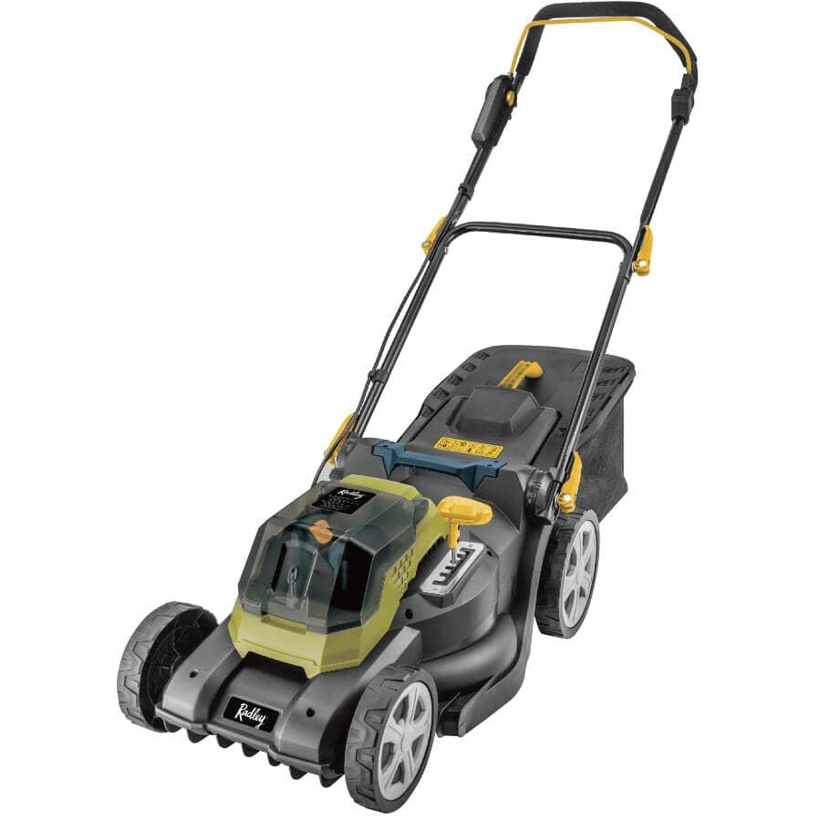 Cordless Lawn Mower, Trimmer & Blower Combo Kit