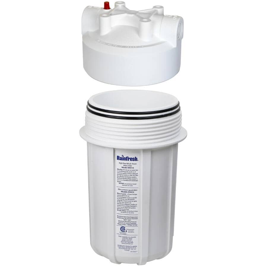 10" High Flow Water Filter Housing