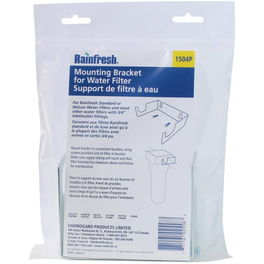 Water Filter Mounting Bracket