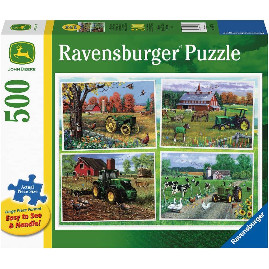500 Piece John Deere Classic Puzzle