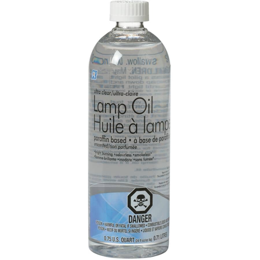 Paraffin Lamp Oil - Ultra Clear + Odourless, 710 ml