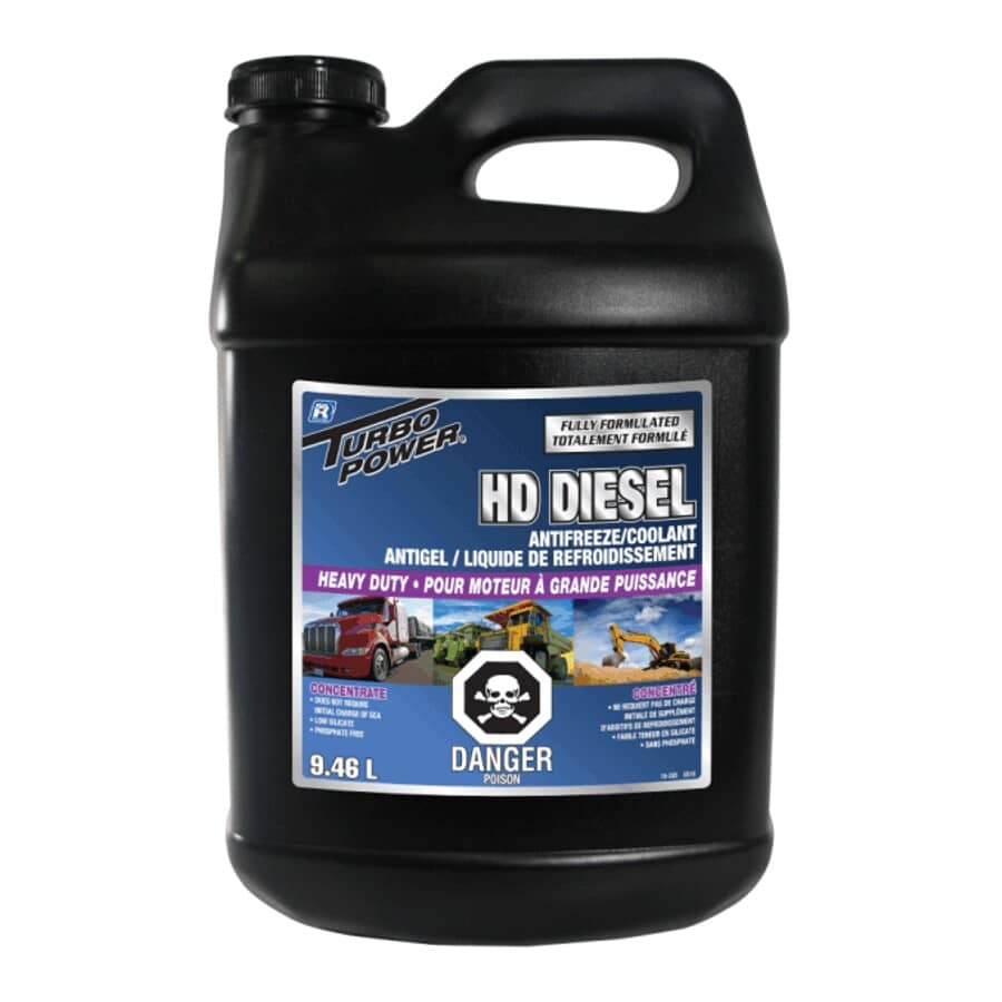Turbo Power Heavy Duty Diesel Anti-Freeze + Coolant - 9.46 L