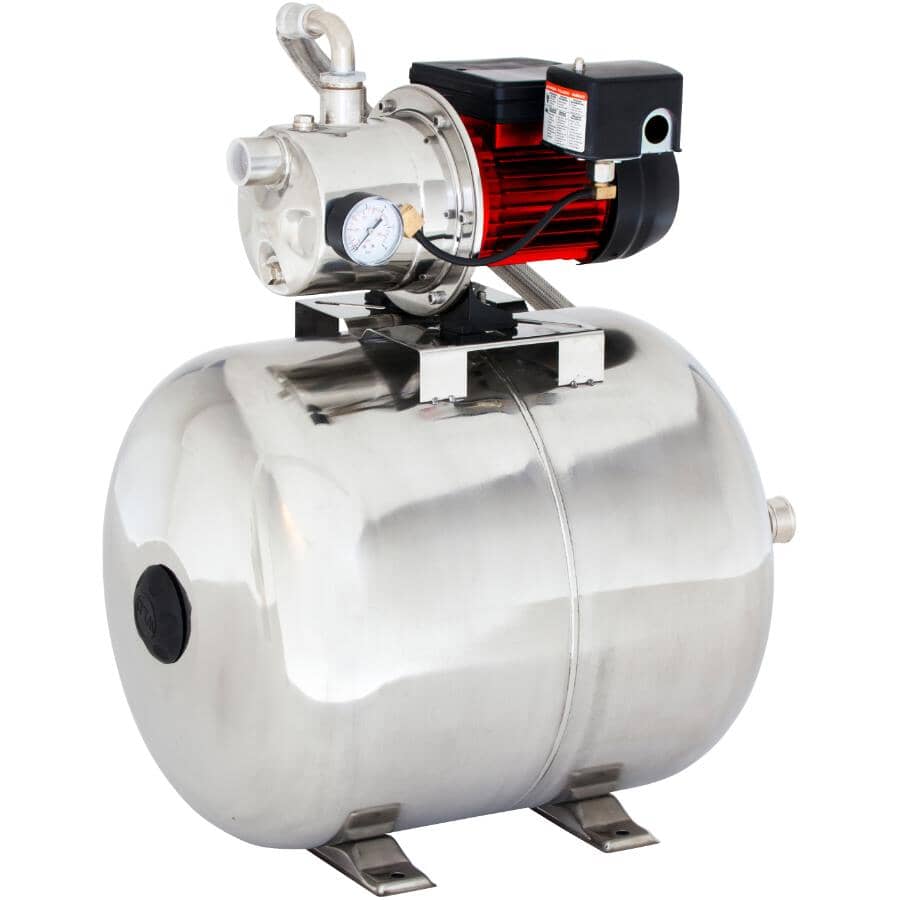 3/4 HP Shallow Well Jet Pump - with 57 L Tank