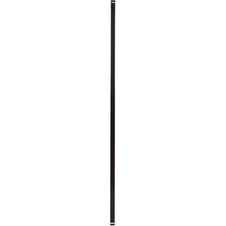 14 Pack 3/4" x 42" Black Aluminum Straight Railing Pickets, for 6' section