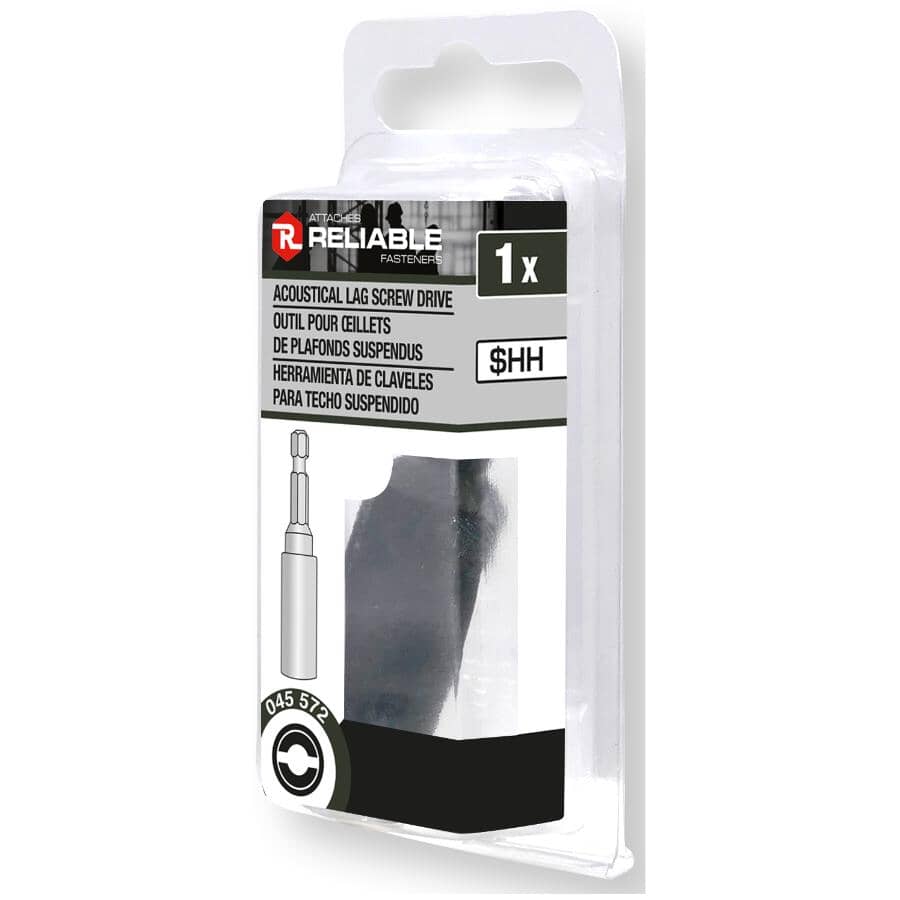 Acoustical Lag Screw Drive