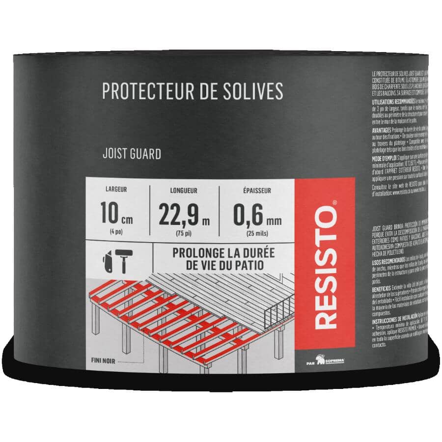 Joist Guard Deck Protector - 4" x 75'