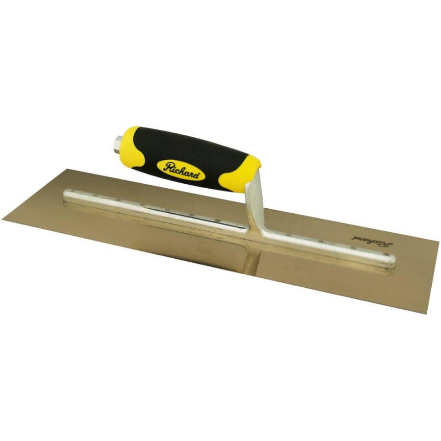 14" x 4" Drywall Finishing Trowel - Stainless Steel