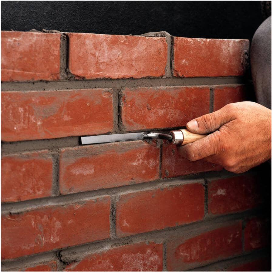 6" x 3/8" Tuck Trowel - with Rubberized Grip