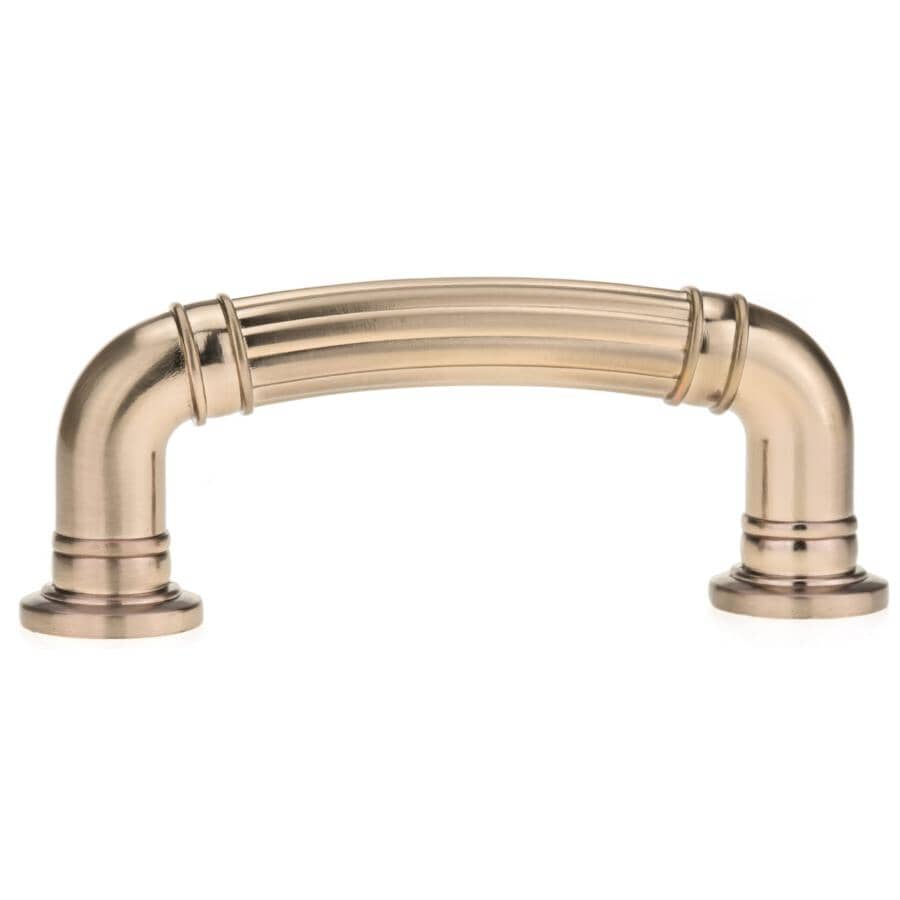 3" Traditional Cabinet Pull - Champagne Bronze