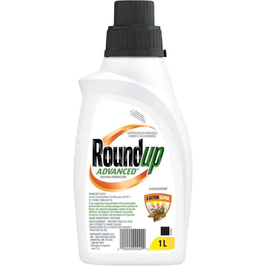 Concentrated Grass and Weed Control Herbicidal Soap - 1 L