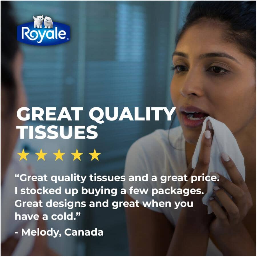 3 Ply Signature Facial Tissue - 72 Sheets, 8 Boxes