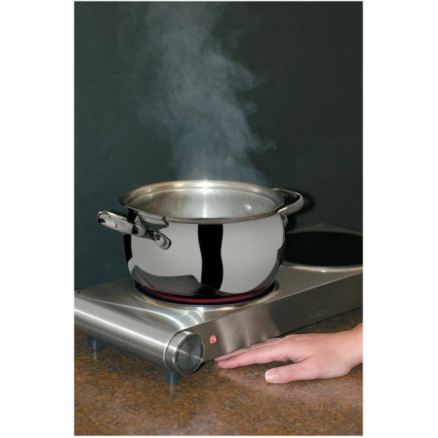 Double Infrared Cooktop (HP1269) - Stainless Steel