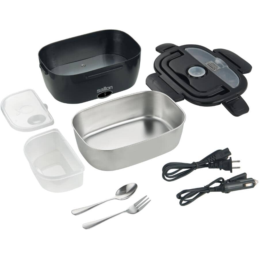 Electric Lunch Box - Black, 1.5 L