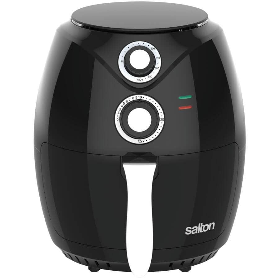 Manual Air Fryer - Black, 3.5 L