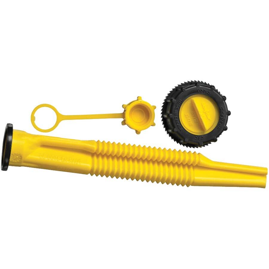 4 Piece Jerry Gas Can Stopper/Vent/Cap Kit