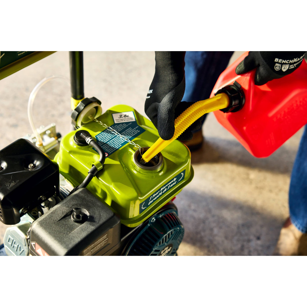 5L Plastic Jerry Gas Can