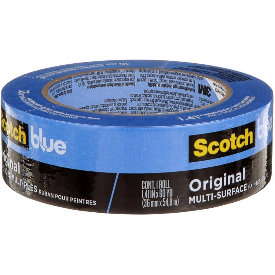 Original Multi-Surface Blue Painter's Tape - 36 mm x 54.8 m