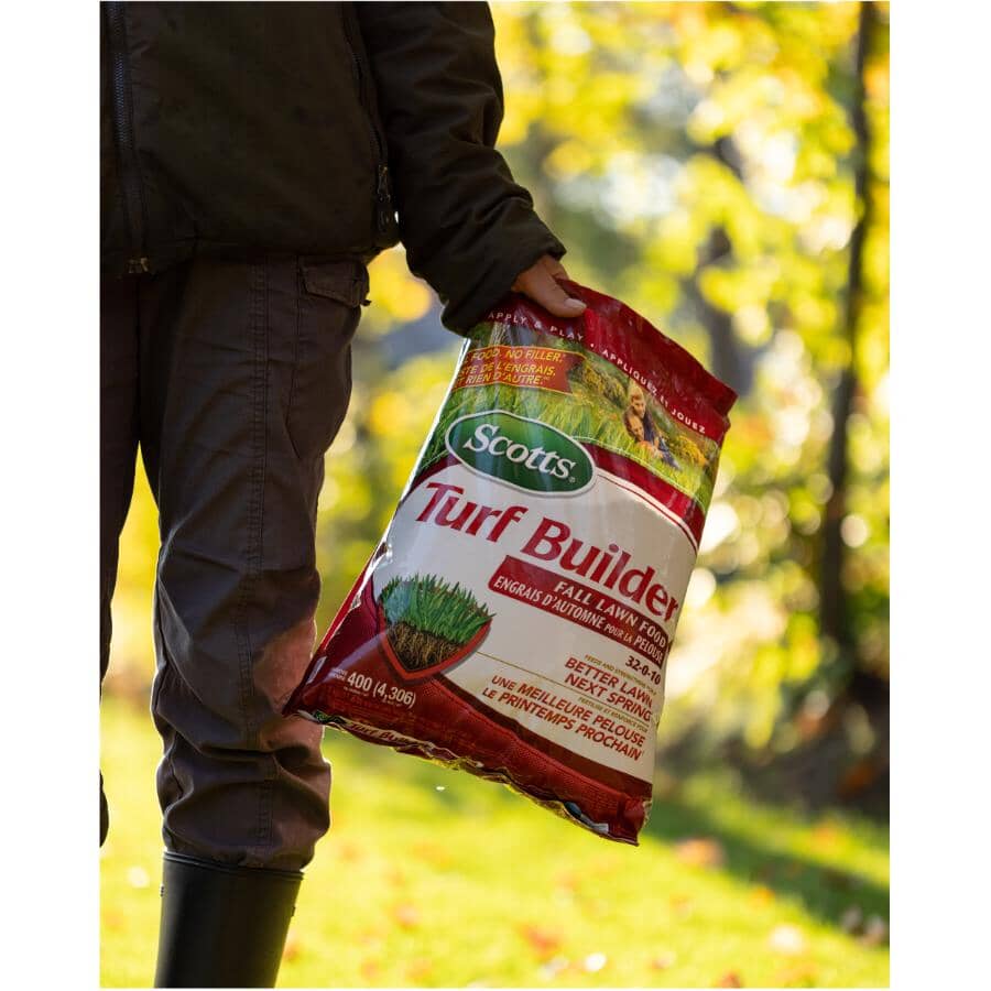 Turf Builder Fall Lawn Food - Covers 400 sq. m. + 32-0-10