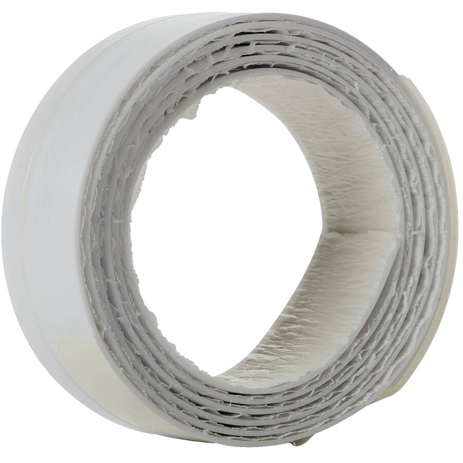 Tub & Floor Waterproof Adhesive Tape - White, 1.25" x 5'6"