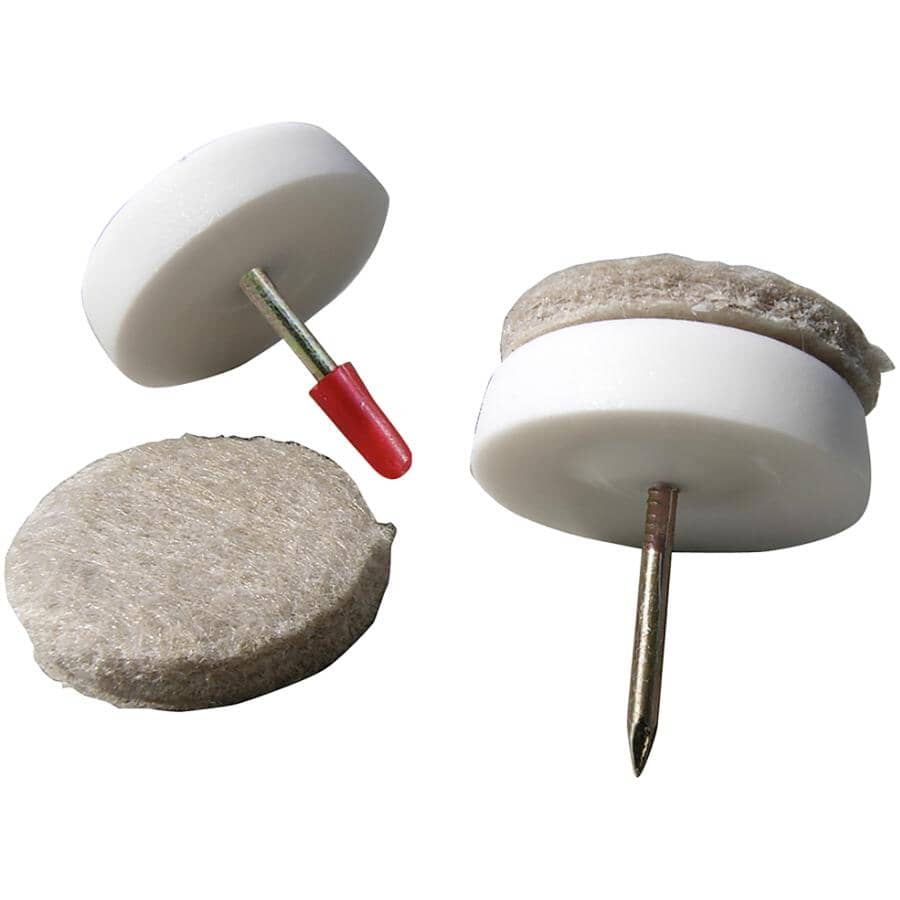 16 Pack 1" Nail-On Felt Glides