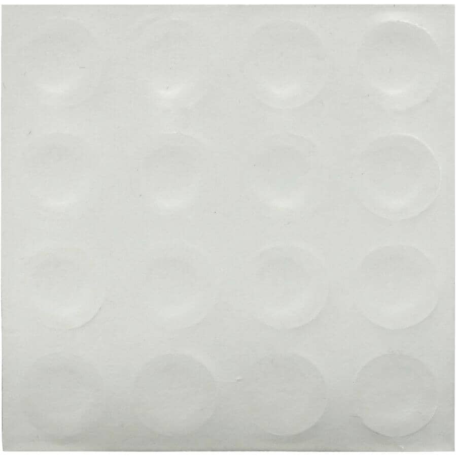 3/8" Vinyl Furniture Pads - Clear, 16 Pack
