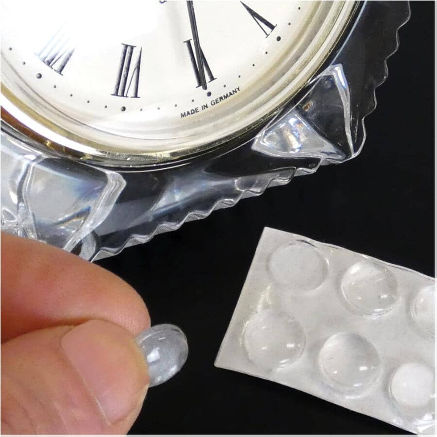 3/8" Vinyl Furniture Pads - Clear, 16 Pack