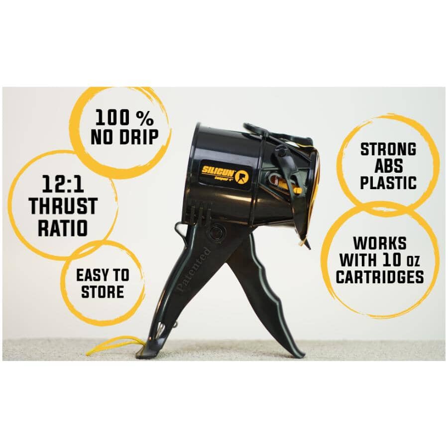 Compact Caulking Gun - 4"