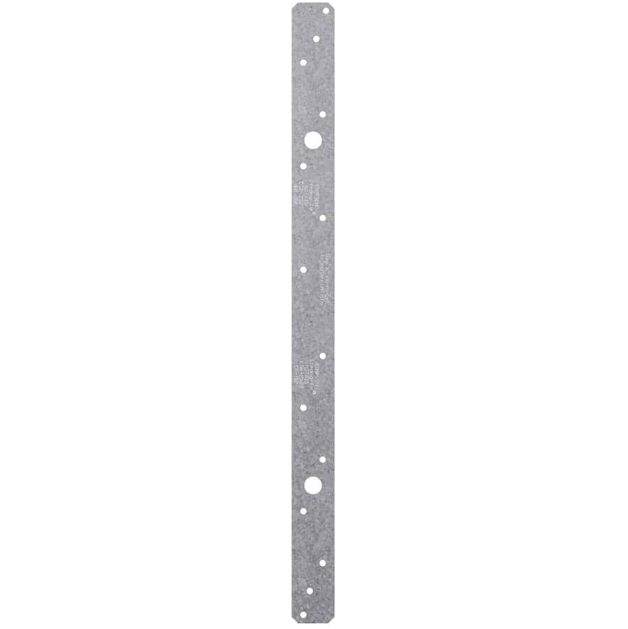 1-1/4" x 18" 18 Gauge G185 Strap Tie - ZMAX Finish