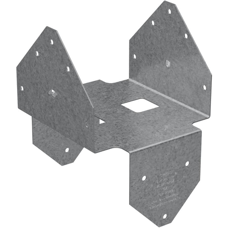 2-3 x 6" Post Cap - ZMAX Finish