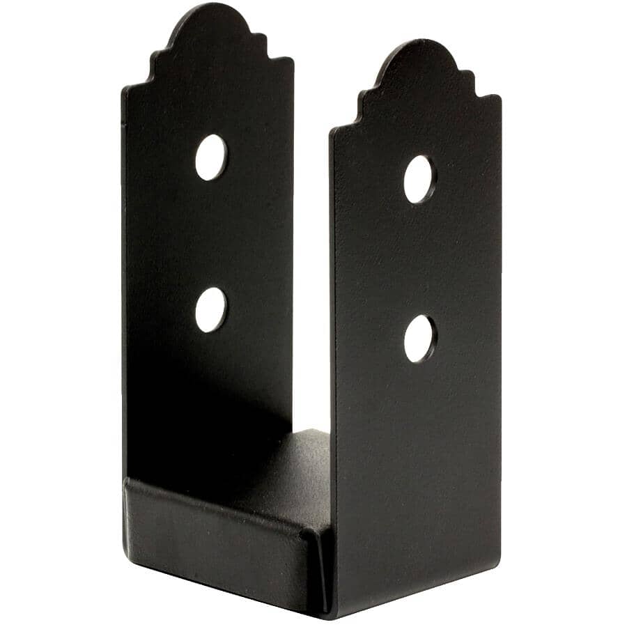 4" x 4" Mission Adjustable Post Base - ZMAX Finish