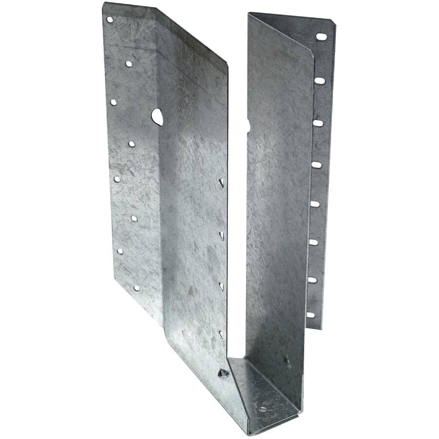 45 Degree Left G185 Skewed Joist Hanger - for 2x6 or 2x8 Lumber, ZMAX Finish