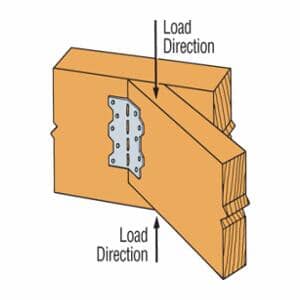 5" G185 Skew Angle - ZMAX Finish