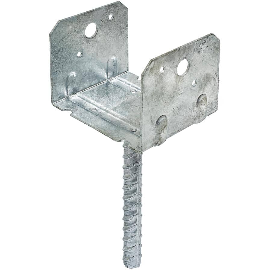 7.5" x 7.5" Carport Saddle Bracket - 14 Gauge + Hot Dip Galvanized