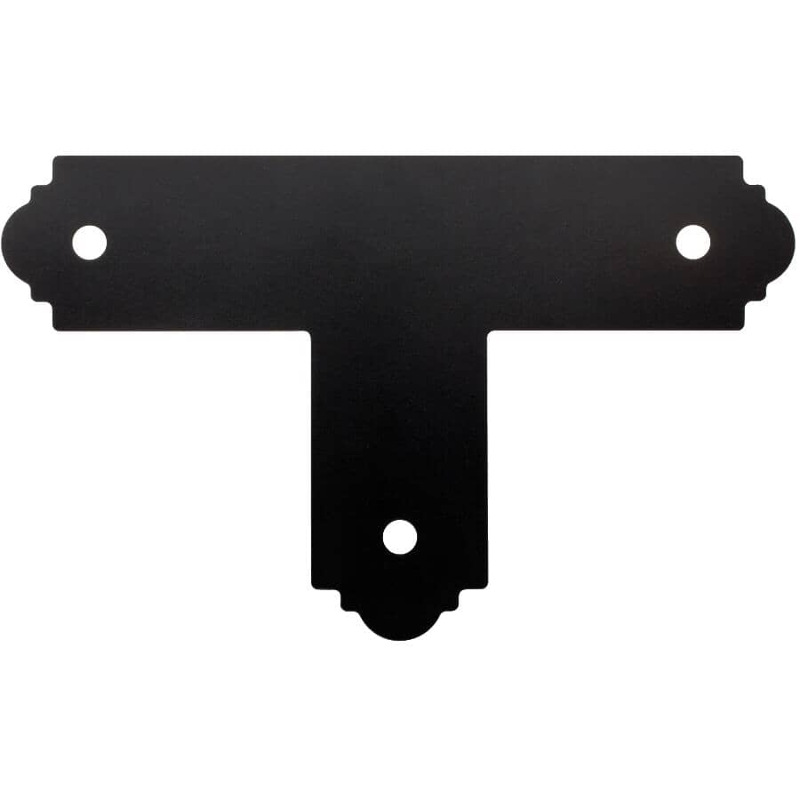 Mission T Strap Tie - for 4" x 4" Lumber, ZMAX Finish