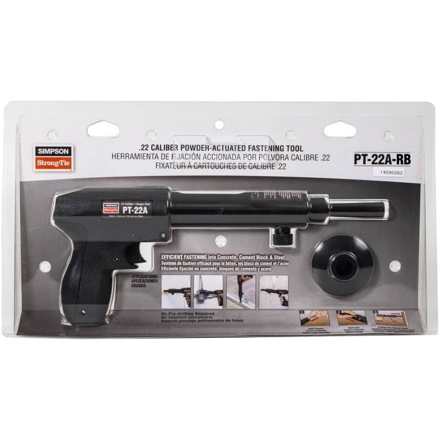 Powder-Actuated Fastening Trigger Tool - 22 Caliber