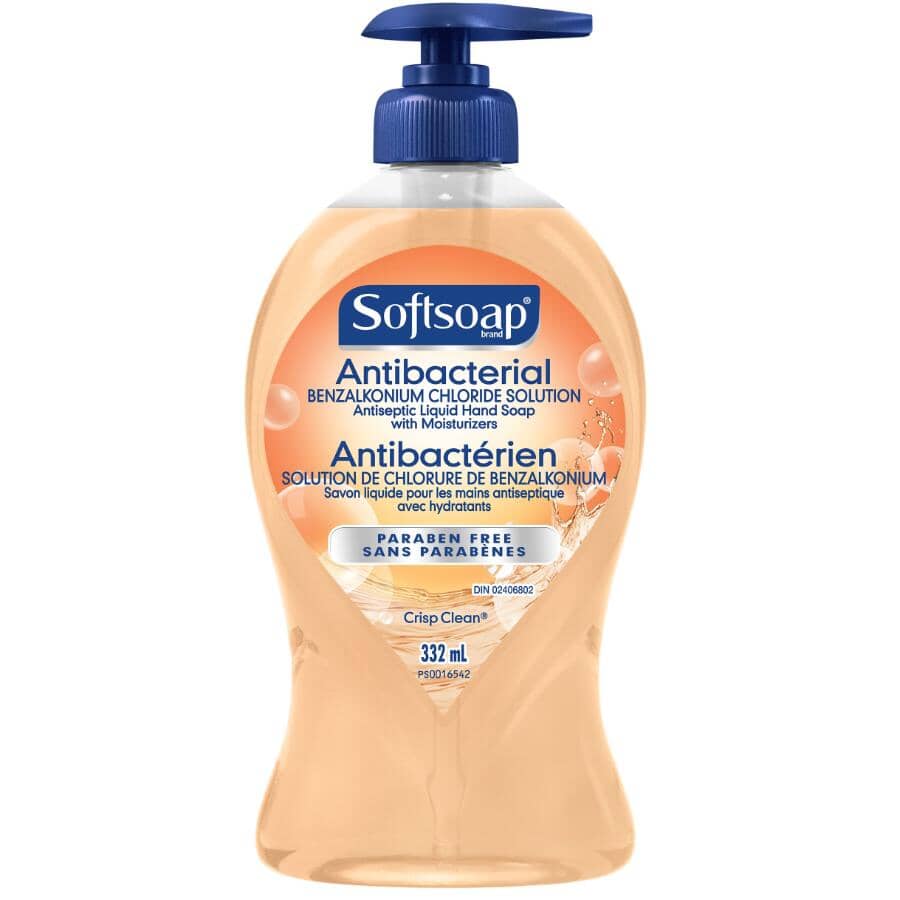 Antibacterial Liquid Hand Soap - Crisp Clean, 332 ml