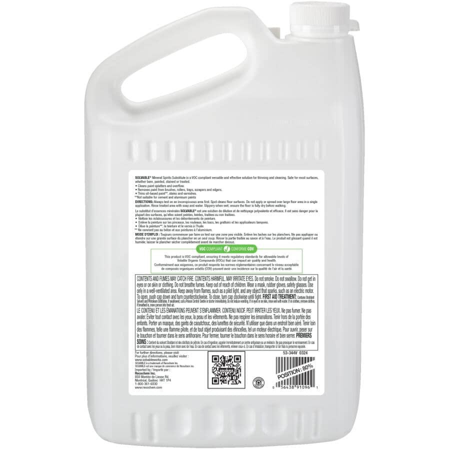 Mineral Spirits Substitute - 3.78 L