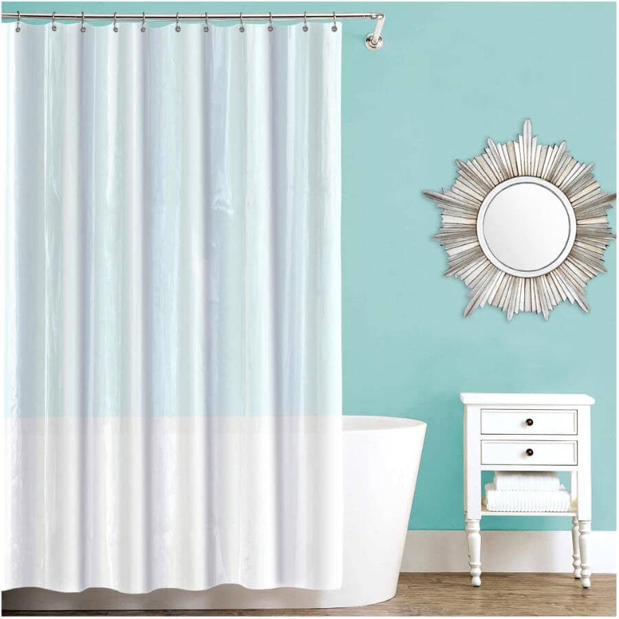 EVA Shower Curtain / Liner - Frosty, 70" x 72", 6 Gauge