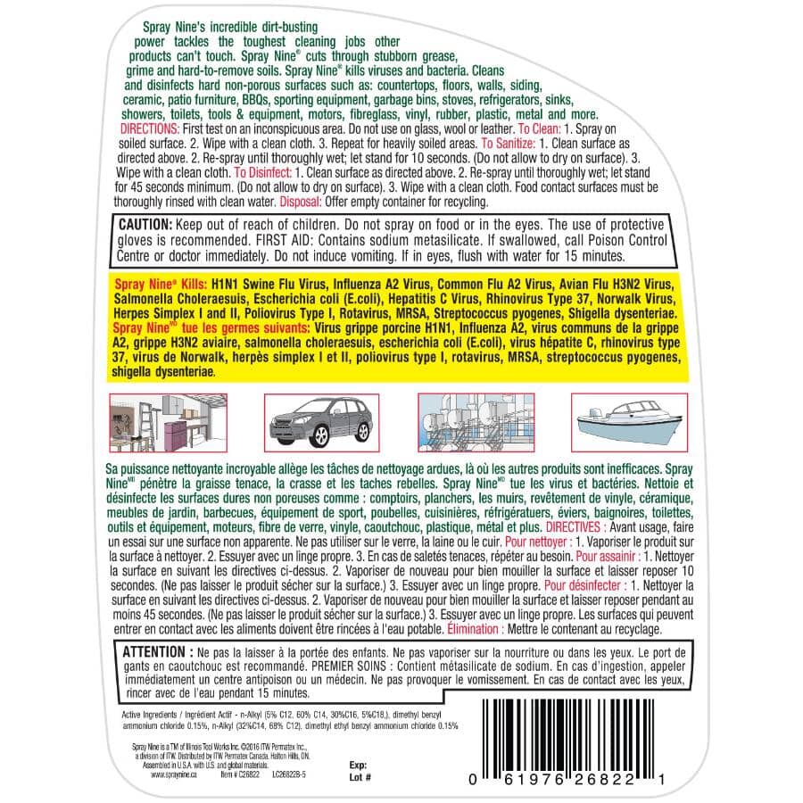 Heavy-Duty Cleaner/ Disinfectant - 650 mL