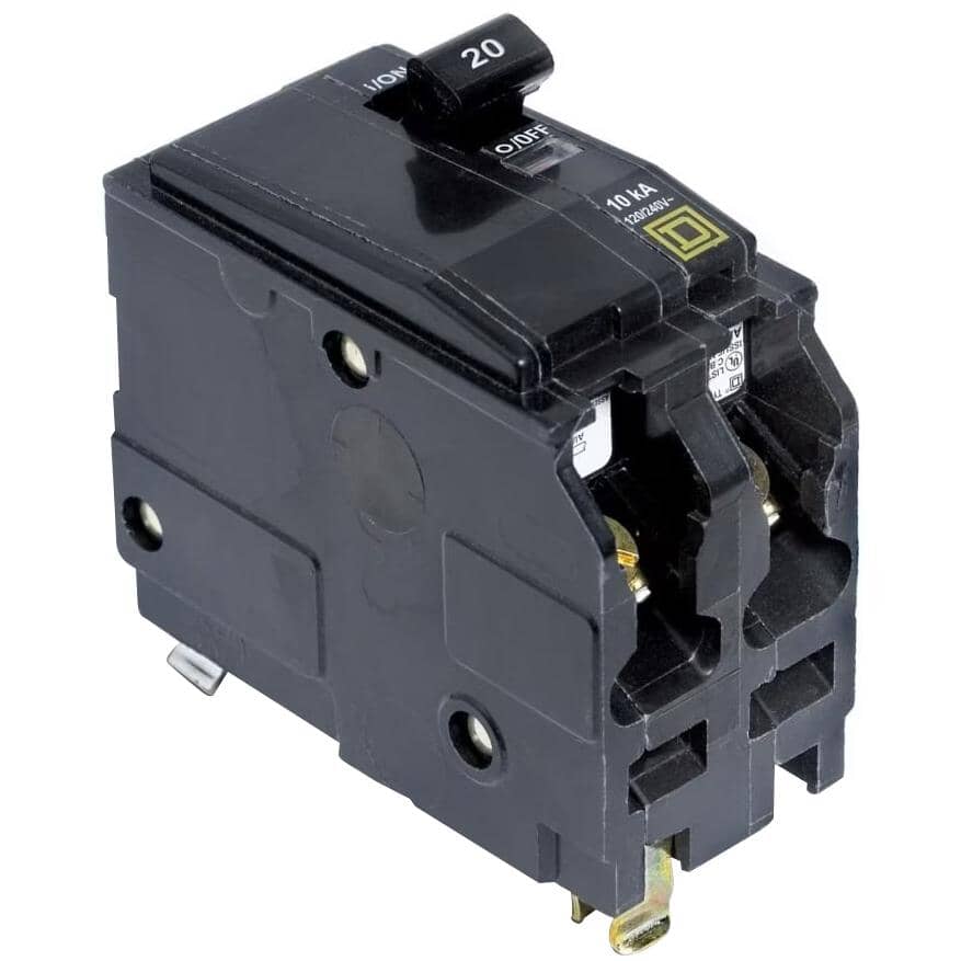 2 Pole 20 Amp Circuit Breaker