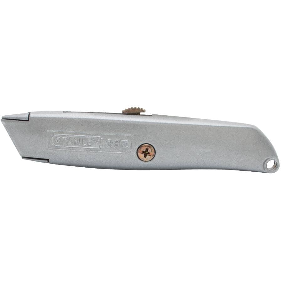 Retractable Utility Knife, with 3 Blades