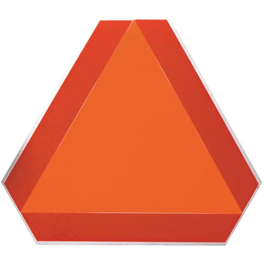 Steel Slow Moving Vehicle Sign - 12" x 12"